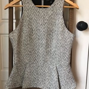 MM Couture peplum top